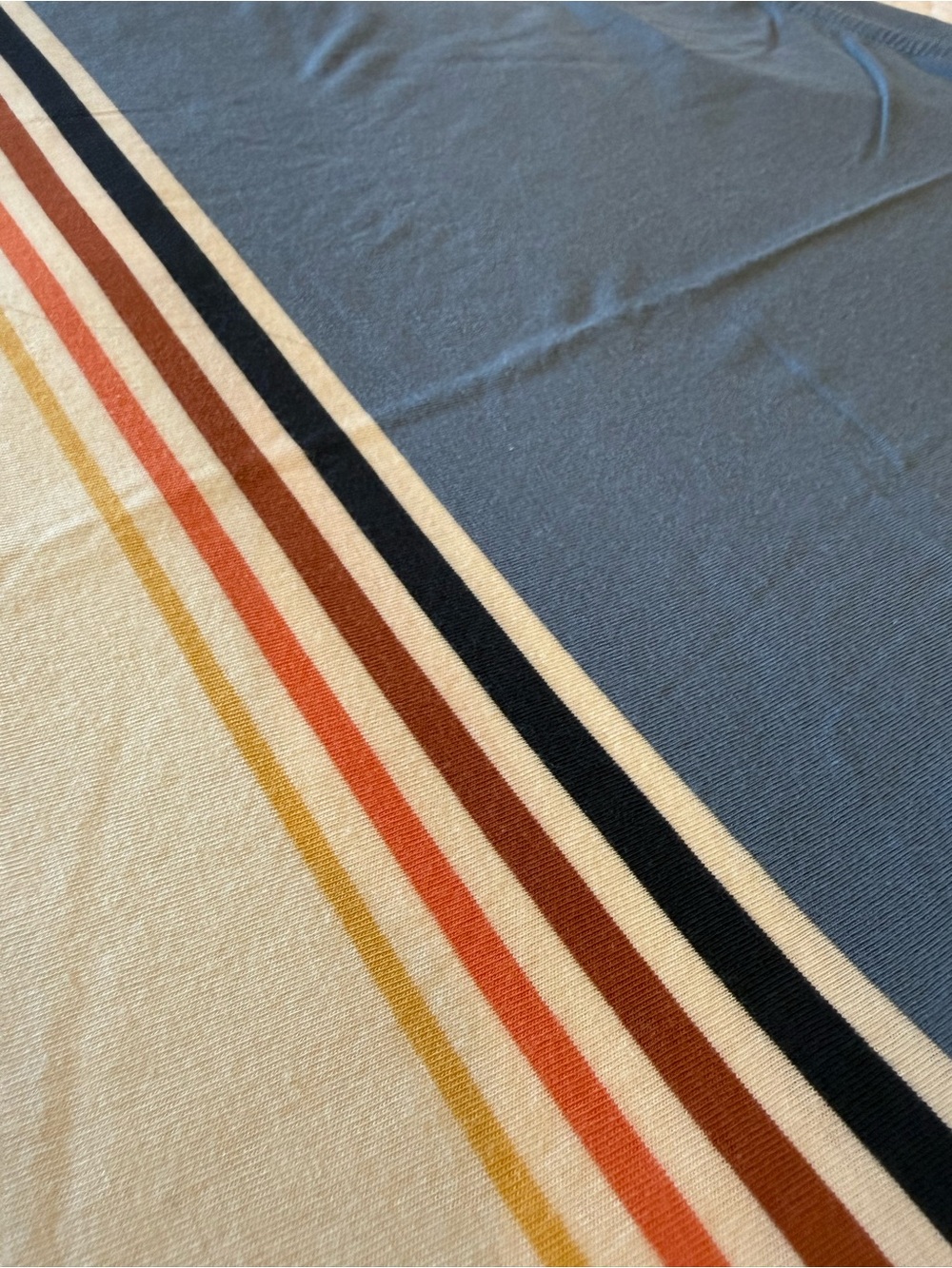 Marine Layer Signature Crew Stripe Tee Size XL - Picture 7 of 9